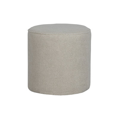 Sara 46 cm W Round Pouffe