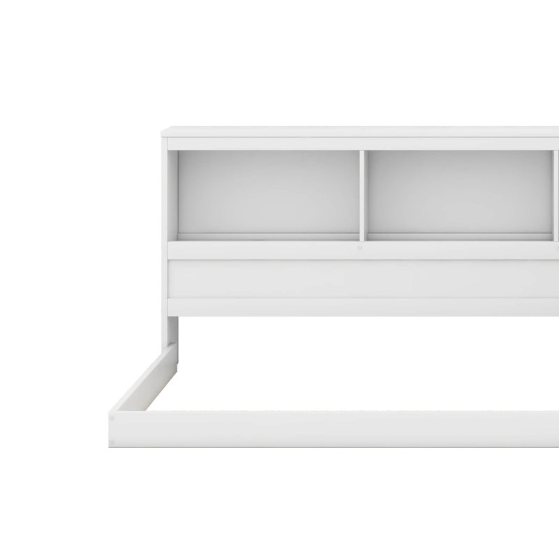 Lit de jour simple, Blanc