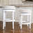 Maven Lane Pullman Backless Stool with Fabric Upholstery-93618713-93618718