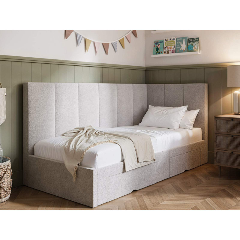Upholstered, Beige