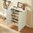 5-Tier 20 Pairs Shoe Cabinet With Doors And Adjustable Shelves For Entryway-531555396