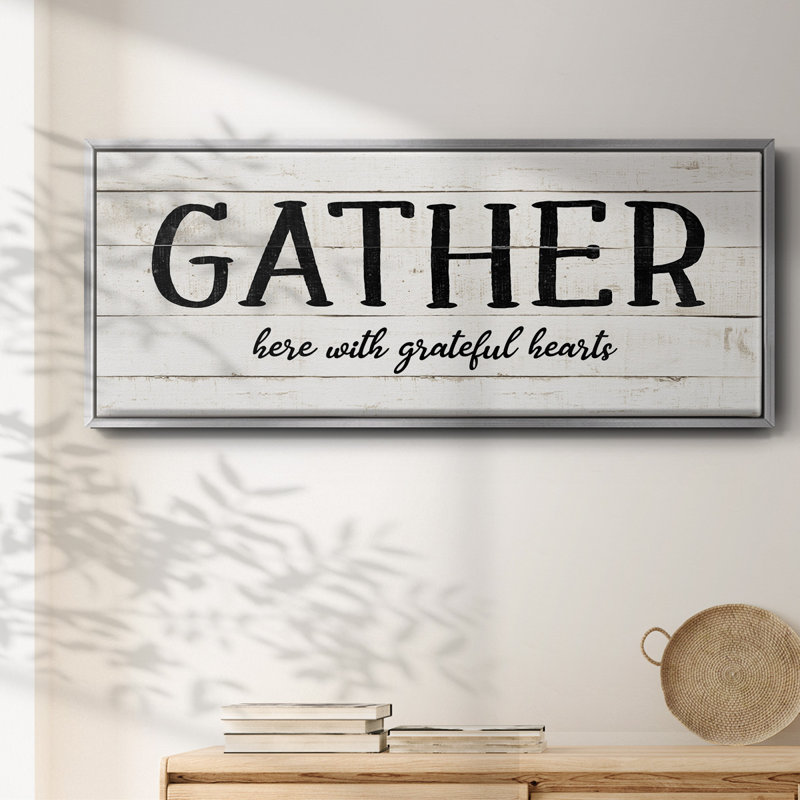 Gather - Toile encadrée, H 24 po x l 60 po