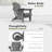 Folding Adirondack Chairs HDPE Weather Resistant