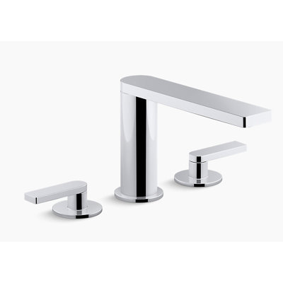 Composed® Double Handle Deck Mounted Roman Tub Faucet Trim with Diverter