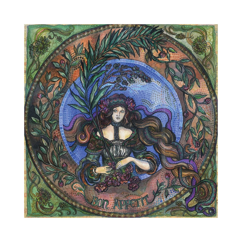 Bon Appétit I by Fanitsa Petrou - Wrapped Canvas Print, 30.48cm H x 30.48cm W x 1.905cm D
