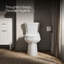 PureWash M250 Round Bidet Toliet Seat, Manual Non-Electric Bidets for Existing Toilets-1317866638