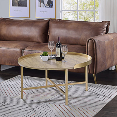 Table basse ronde