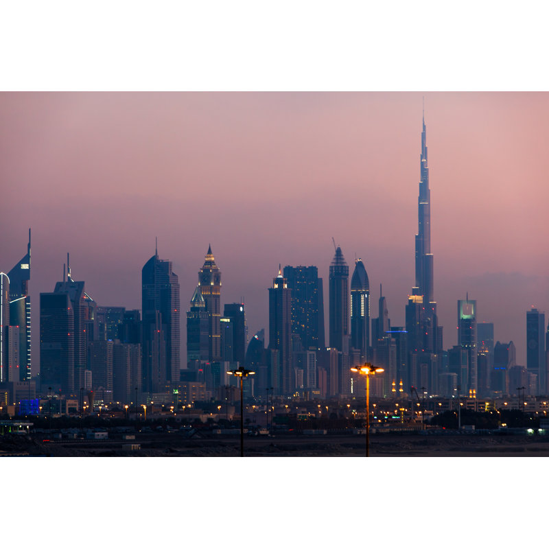 Dubai - Wrapped Canvas Print, 61cm H x 91cm W x 3.8cm D