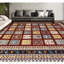 Embossed One-of-a-Kind 5'8" X 7'8" Wool Area Rug in Red