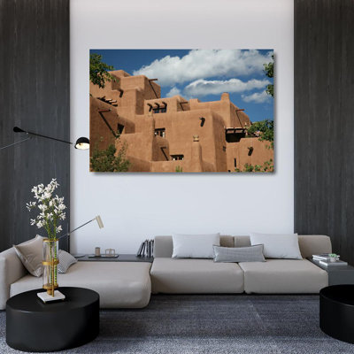 Adobe Pueblo, Santa Fe, New Mexico