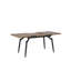 Extendable Metal Base Dining Table