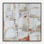 Art abstrait sur toile neutre Nirvana
