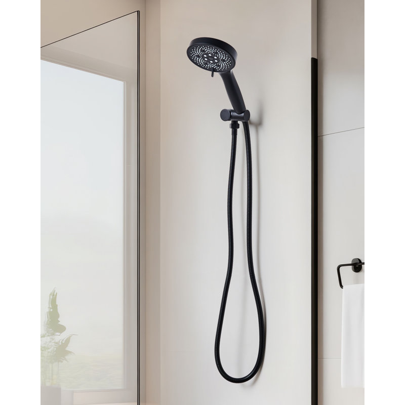 Shower Head and Hose Kit ICHMA, Matte Black