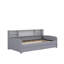 Lit plateforme simple tapissier avec tiroirs de rangement coulissants-1513777298