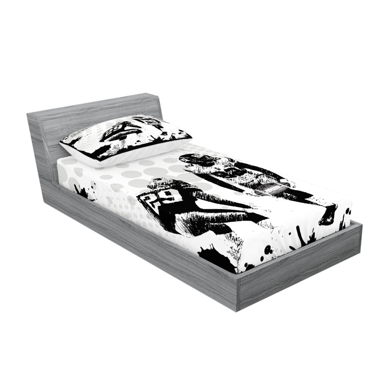 Drap-housse et coussin décoratif Ambesonne