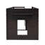 Lit mezzanine simple avec armoire et tablette-152071106