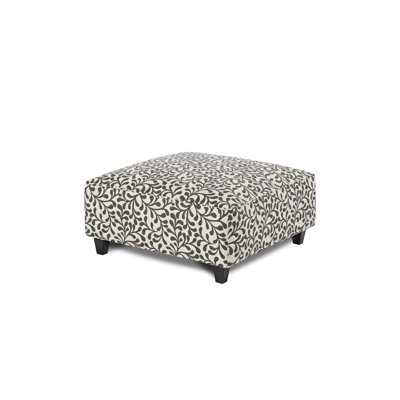Floral Cocktail Ottoman