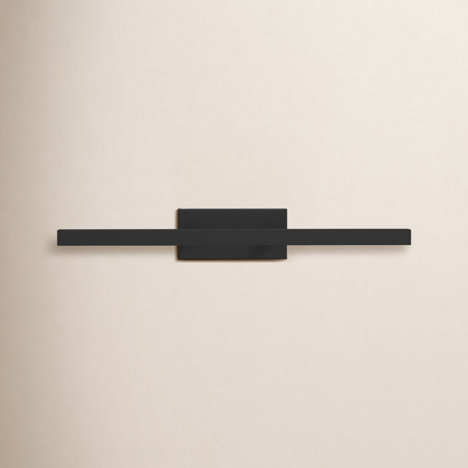 Rochelle Single Light Dimmable Vanity Light, Black, 3000K