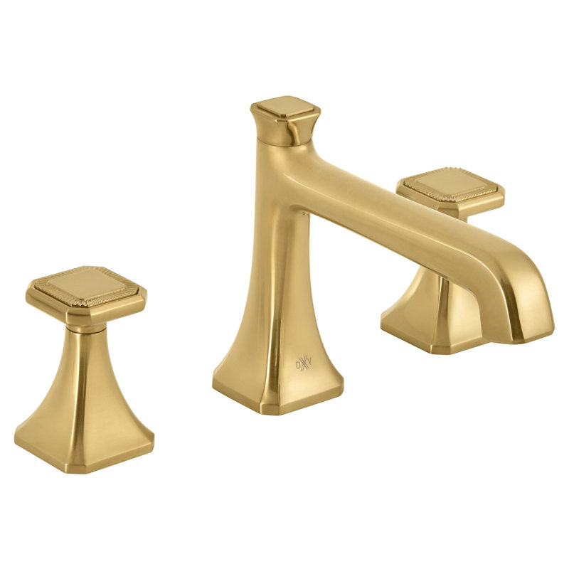 Belshire Widespread Cushion Handles, Pc, Satin Brass