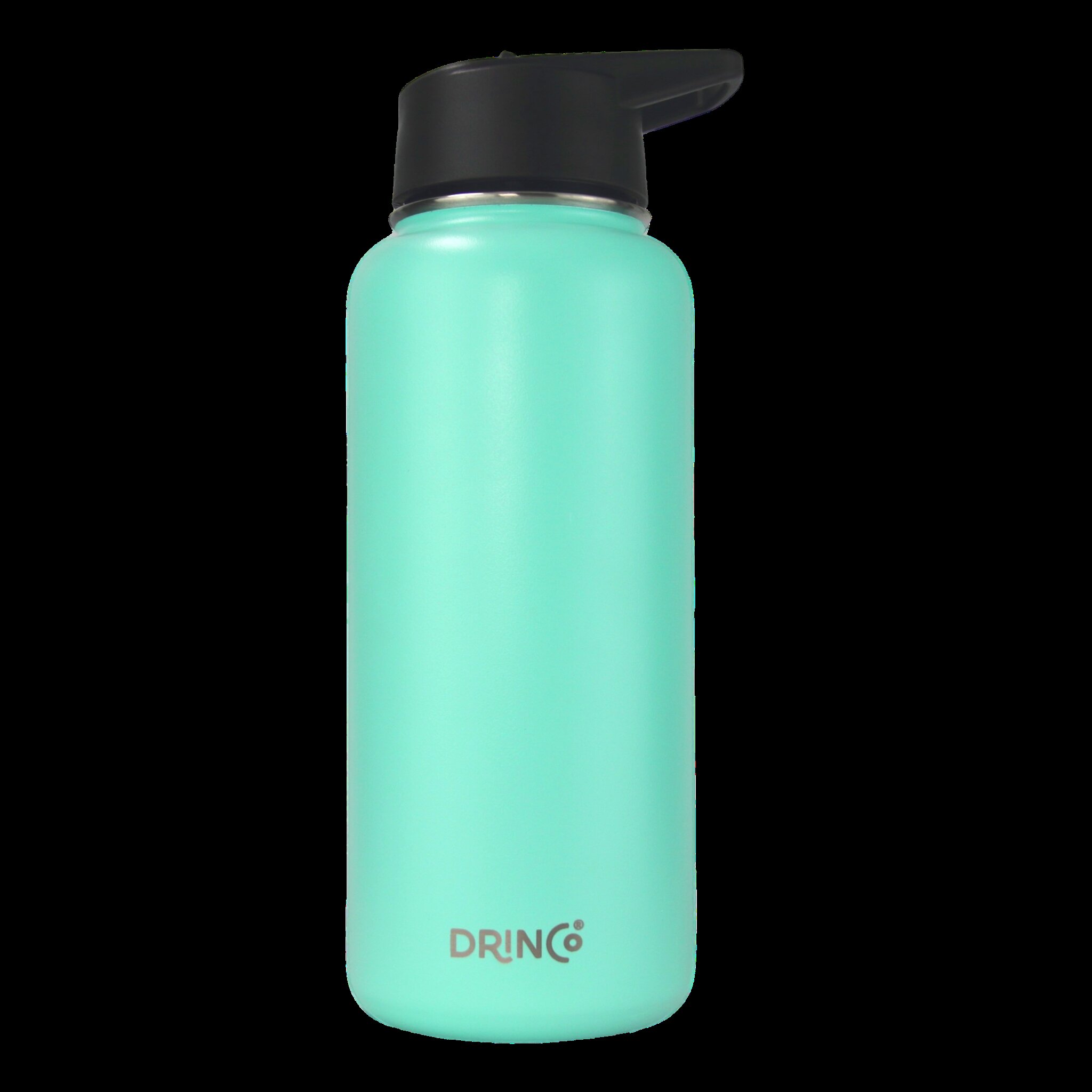 DRINCO Stainless Steel Water Bottle Spout Lid Vacuum Insulated