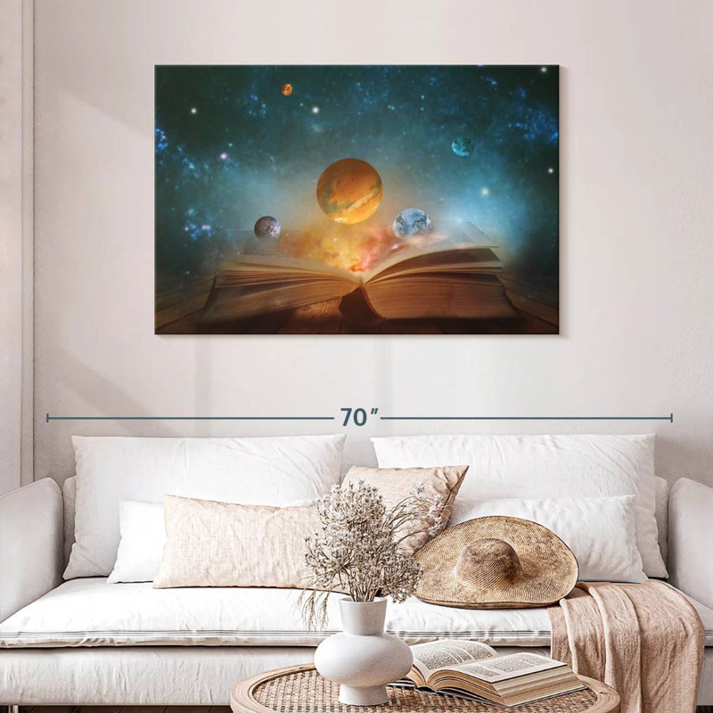 Oberle Galaxy Book, 30" H x 45" W