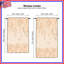 Rideaux à motif floral et voilages à motif floral - 1 panneau-122863380-122863381