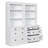 Douai Storage Bookcase with LED Lighting (Set of 2)