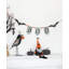 Bannière 67 po x 73,3 po H Boo, avec décorations de fêtes d'Halloween