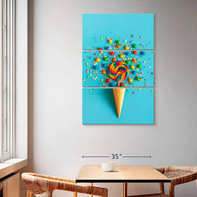 Yarlin Candy Cone, 65" H x 42" W