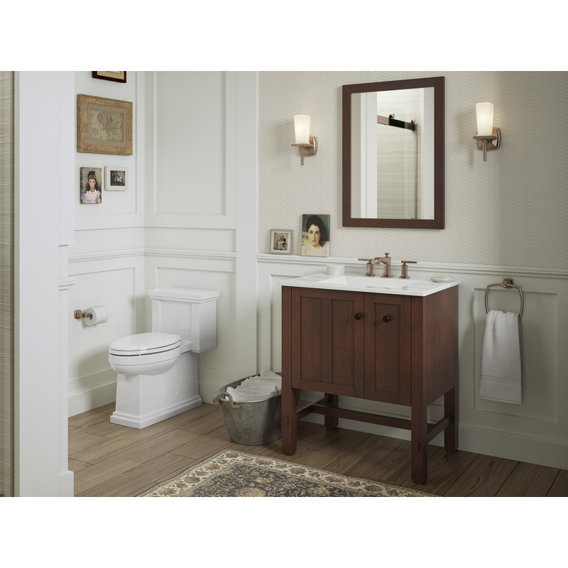 Tresham Modern Bathroom Mirror, Woodland