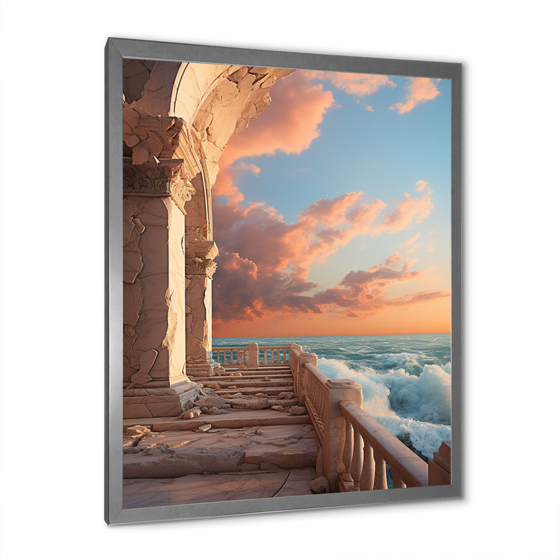 Décoration murale Echoes Of Magical, Cadre simple argenté, H 32 po x l 24 po x P 1 po