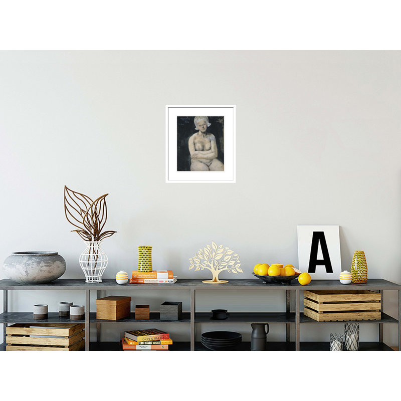 La Belle Hollandaise par Pablo Picasso, impression giclée sur cadre, H 19,79 po x l 17,75 po