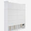 Lit double mural avec armoire supérieure, blanc-121070301