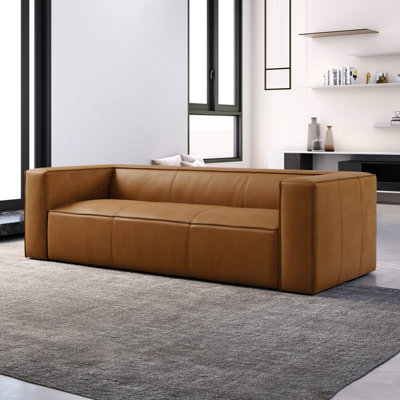 Mason Nikini Modern Genuine Leather Sofa