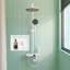 14"x12" Stainless Steel 18 Gauge White Cream Rectangular Recessed Shower Niche No Tile Needed