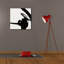 «Epic Graffiti» «Black and White Abstract 2» par Anne Tavoletti, art mural sur toile, 12 po x 12 po-975613809
