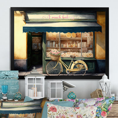 " Bicycle In Front A French Bakery II "