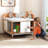 Kids 21.69'' Wood Foam Chair and Ottoman