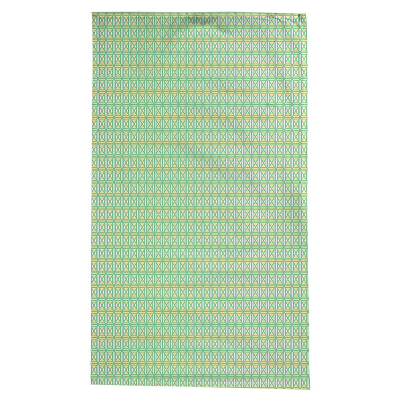 Nappe losanges doublés Leffel, Vert / Jaune