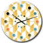 Oversized Geometric I Mid-Century Wall Clock-40745584