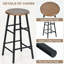2 - Person Four Leg Dining Set-380643499-380643498
