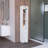 Linen Bathroom Storage Cabinet with one Doors, Tall Bathroom Cabinet with 6 Shelves, for Bathroom, Living Room, Kitchen-1067313801