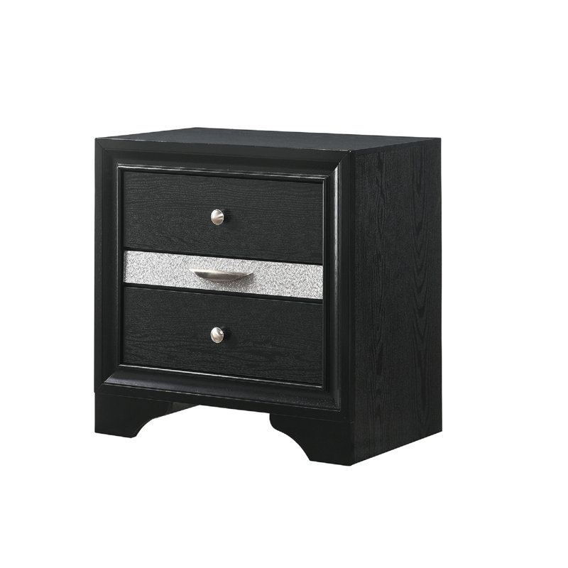 Table de chevet 2 tiroirs Modern Luxury