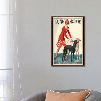 1928 La Vie Parisienne Magazine Cover 1 Piece Wall Art on Canvas