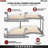 Rev-A-Shelf Contemporary Curve Pull Out Organizer for a Blind Corner Cabinet