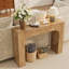 Longue table console, table de canapé rectangulaire en bois derrière le canapé, table de vestibule industrielle pour vestibule, tables de maison de campagne pour chambre à coucher, salon-118027745-118027744