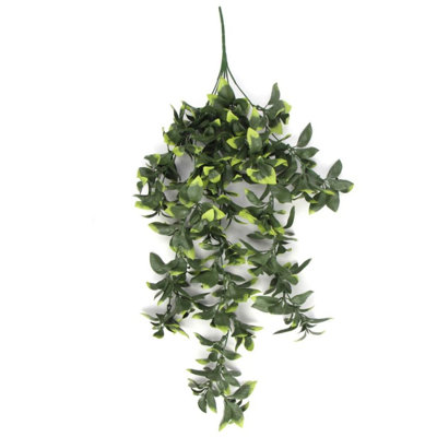 Multipack Hanging Plants Fire / UV Resistant 71cm Faux Fern Plant