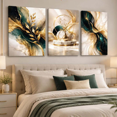 3 Piece Wrapped Canvas Wall Art