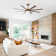 Boleslaus 65'' 8-Blade Reversible Ceiling Fan with Remote Control and LED Light
