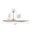 Ventilateur de plafond 60 po Longway